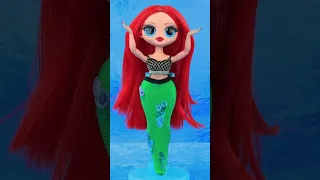 The Little Mermaid DIY for LOL OMG #shorts