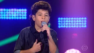 Alex Novais canta 'O Portão' na Audição às Cegas - The Voice Kids - 4ª Temporada