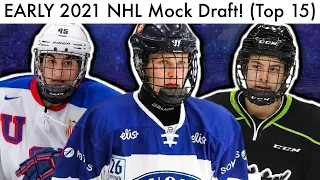 UPDATED 2021 NHL Mock Draft! (Top 15 Prospect Rankings & Räty/Hughes/Lambos Scouting Reports 2020)