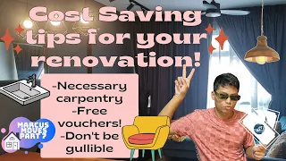 My HDB Renovation Journey: How To Save Money On Your HDB Renovation