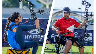 Sheetal Devi v Nur Syahidah Alim – compound women open gold | Bangkok 2023 Asian Para Championships