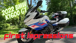 2022 BMW K1600 GT   First Impression- Likes and Dislikes!!!