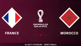 FIFA 23 || France vs Morocco || FIFA World Cup 2022 Qatar Semi-Final Gameplay