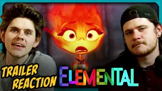 Elemental Official Trailer REACTION! | @pixar