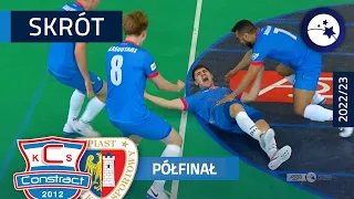 Constract Lubawa - Piast Gliwice 3:2 | SKRÓT | 3. mecz PÓŁFINAŁ (2022/23)