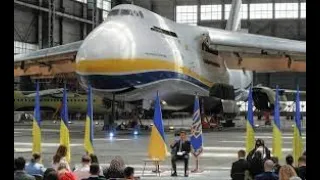 самый большой в мире самолета разрушенный российскими оккупантами самолет Ан-225 «Мрия» Украина