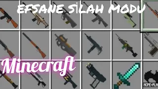 Minecraft silah modu mobil