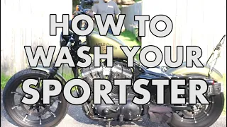 How to Wash your Sportster