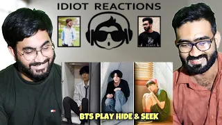 Pakistani Reaction on BTS play Hide and Seek // Hindi dubbing // bts run ep135 // Part-2