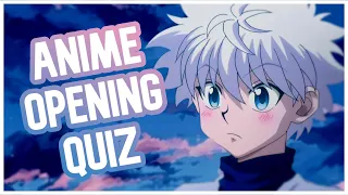 ANIME OPENING QUIZ (PART 3) - 30 OPENINGS [VERY EASY-OTAKU] 2021