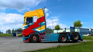 ETS2 NEW DLC Modern Lines Paint Jobs Pack Release