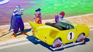Dragon Ball Z: Kakarot - Goku & Piccolo Get Their Driving License - Driving School