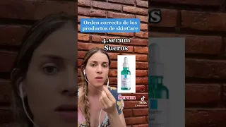 Orden correcto de tus productos de skincare.