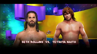Seth Rollins vs. Tetsuya Naito - WWE 2K19 Gameplay