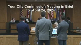 City Commission in Brief for April 24, 2024