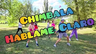 🎶Chimbala - Hablame Claro Зажигательная танцевальная тренировка на природе. ОГОНЬ🔥ЗУМБА