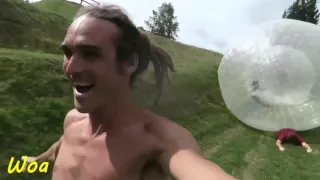 Zorbing Game In New Zealand Greatest Game Ever Played