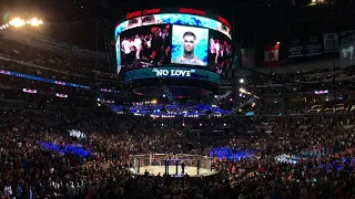 UFC 227 T.J. Dillashaw vs. Cody Garbrandt walkout crowd reaction