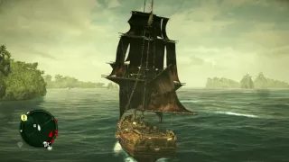 Assassin’s Creed IV Black Flag Захват форта и смерть Чёрной Бороды