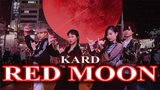 [KPOP IN PUBLIC CHALLENGE] KARD-RED MOON Dance Cover from TAIWAN