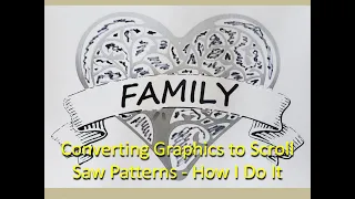 Converting Graphics to Scroll Saw Patterns - How I Do It