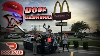 DOORDASHING IN A HELLCAT FOR 24 HOURS