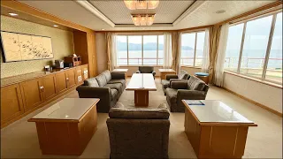 This Japanese Ferry Has Ridiculously Large Suite | 2.5 Hour from Niigata to Sado Island