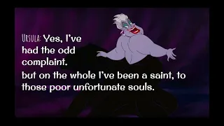 Poor Unfortunate Soul Rehearsal Track Little Mermaid Jr.