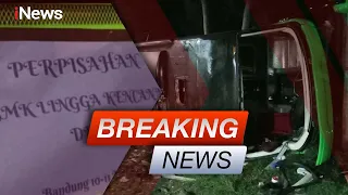 BREAKING NEWS! Bus Wisata Rombongan Pelajar SMK Depok Kecelakaan di Subang, Sabtu, 11 Mei 2024