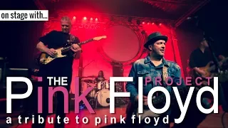 On stage with the Pink Floyd Project -in the flesh/comfortably numb