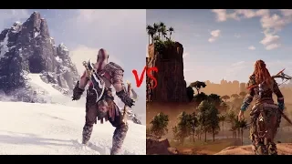 God of War vs. Horizon Zero Dawn GRAPHICS COMPARISON