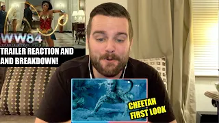 WONDER WOMAN 1984 TRAILER REACTION AND BREAKDOWN!