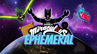 Ephemeral 🐞 Ladybug 🐾 Cat Noir True Secret Identity Reveal + Shadow Moth & Moolak Role Play