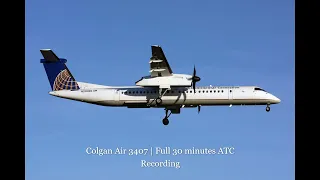 Colgan Air flight 3407 | FULL 30 Minutes ATC transcript | Raw recording