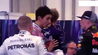 Esteban Ocon VS Max Verstappen FIGHT after F1 BRAZIL Sao Paulo GP 2018