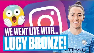 MAN CITY'S LUCY BRONZE plays WOULD YOU RATHER!