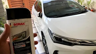 Car Waxing || Sonax Polish & Wax || Vlog # 15 ||
