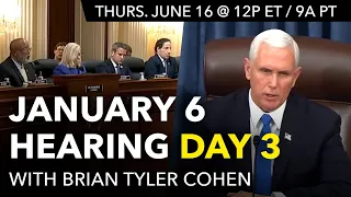 LIVE: DAY 3 PRIMETIME January 6 Committee hearing