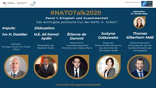 NATO Talk 2020 (Deutsch) –  Panel 1: Einigkeit & Zusammenhalt (3/7)