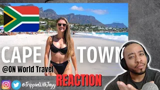Reacting To @ONWorldTravel 's First Impressions of CAPE TOWN, SA #southafrica