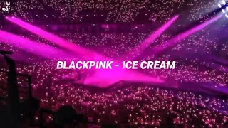 BLACKPINK - ICE CREAM | BUT YOU'RE IN A CONCERT | EMPTY ARENA | CONCERT AUDIO