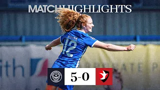 FIVE-STAR SHOWING 🌟 | Pompey Women 5-0 Cheltenham Town | Goals