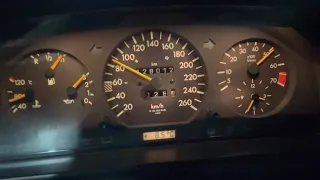 W124 E320 Acceleration