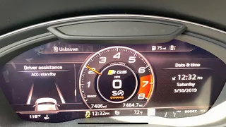 2019 Audi SQ5 0-60 MPH 0-100KM/H