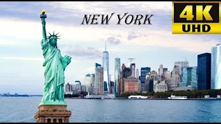 New York City USA 4K Ultra HD Video Нью Йорк США 4К видео 美国纽约