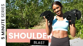 SHOULDERS DUMBBELL 5 MINUTE WORKOUT - 5 MINUTE WORKOUT SERIES