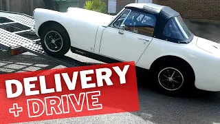 1972 MG Midget Delivery and First Drive!