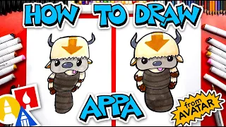 How To Draw Appa From Avatar: The Last Airbender