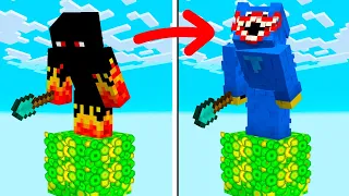 A Cada Minuto Eu Viro um Mob Diferente em um Bloco de XP no Minecraft