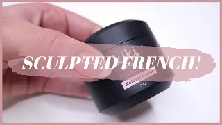REVERSE FRENCH NAILS WITH SCULPTING BUILDER GEL | SCULPTED GEL FRENCH TUTORIAL